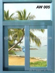 Aluminum sliding window