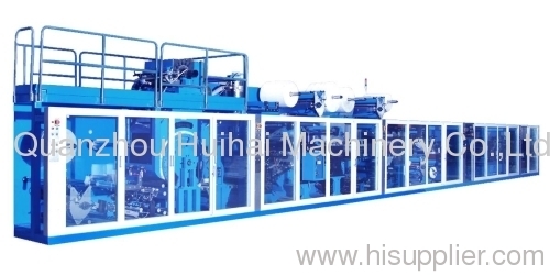 Frequency High-speed Baby Diaper Machine