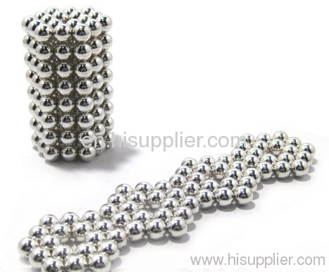 D5MM Balls Magnetic with Silver Coating