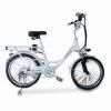 Electric Bike with Brushless Hub Motor, Lithium-ion Battery and 25kph Maximum Speed