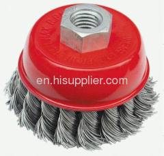 Knotted Wire Cup Brush