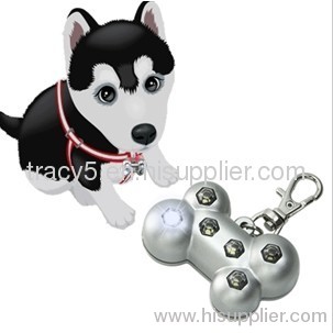 flashing dog tag