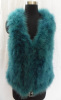 feather fur vest waistcoat coat shawl