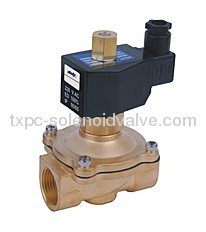 2 Way Brass Water Air Gas IP65 Normally Open Solenoid Valve