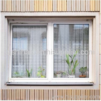 Double glazed glass window PVC