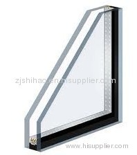 Double glazed glass