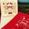 Luna Park - Handmade 3D pop-up greeting card