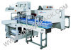 Automatic sleeve shrink packing machine