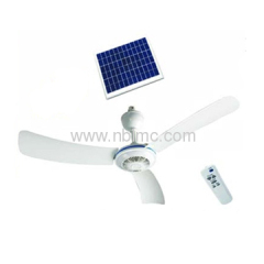 solar ceiling fan