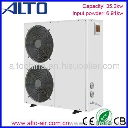 Air heat pump water heater(35.2kw,galvanized cabinet)