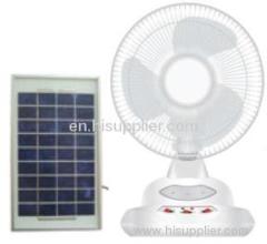solar fan/solar rechargeable fan