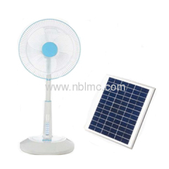 Solar Powered Oscillating Fan