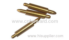 Precision brass terminal pin