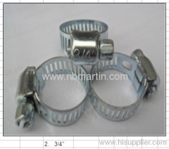 Mini American type hose clamp, hose clips 3/4 inch