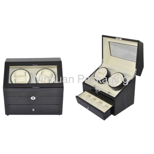 Luxury Wooden Watch Winder with Japanese Motor-TC-WO109