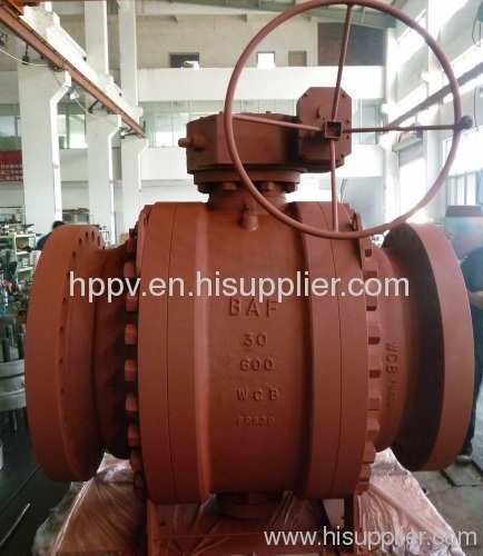 casting trunnion mounted ball valve