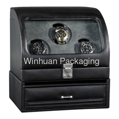 Luxury Wooden Watch Winder with Japanese Motor-TC-WL205
