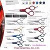 Multiple Colors Zinc-Alloy Handles Hair Scissors