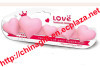 5 Heart Toothbrush Holder - can be Pasted on the wall