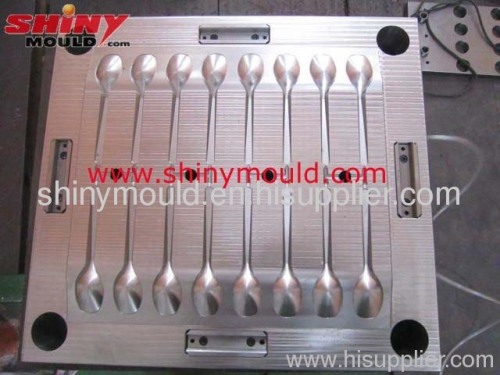 disposable spoon mould/moldes de cuchara plasticos