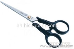 Special Design Black ABS Plastic Grip Haircut Shears
