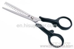 Special Design Black Plastic Grip Satin Finish Thinning Scissors