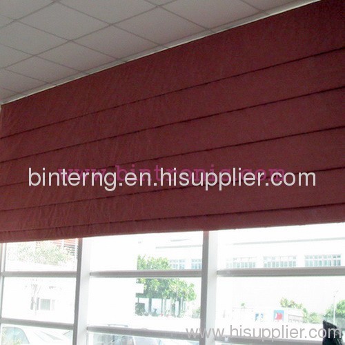 Electronic roman blinds