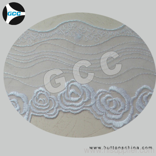 CHEMICAL NET EMBROIDERY LACE