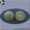 White Cover Fabric Button