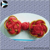 Red Color Twist buttons