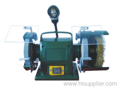 bench grinder with light