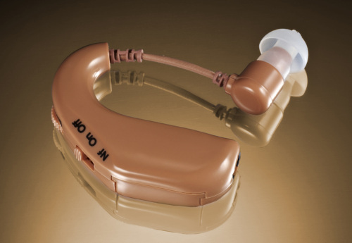 BTE Behind The Ear Type Rechargeable Hearing Aids