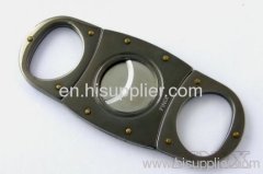 Black Titanium Plated Cigar Cutters