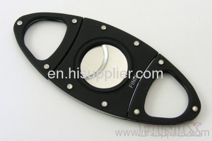 Black Coating Plastic Cigar Cutters