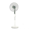 Rechargeable electric fan with LED