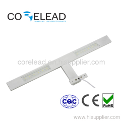 New design ALUMINUM 6W 400X108X36MM waterproof slim led bathroom light IP44 CE