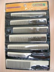 Professional 7pieces/Set Anti-Static Silicone Hair Combs