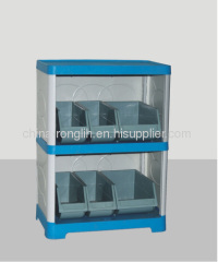 Three layers Plastic kitchen cabinets