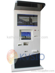 Outdoor payment kiosk