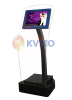 Super slim information access kiosk