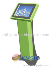 Touch screen information kiosk