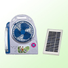 portable solar rechargeable fan