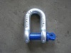 G210 drop forged dee shackle