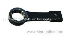 carbon steel striking ring spanner,hand tools ,45#steel & 40 chromium