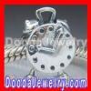 2012 european Sterling Silver Clock Charms Bead Wholesale