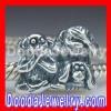 Silver european Chimp Family Charms Beads Wholesale