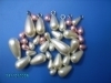 waterdrop shape ABS pearl beads