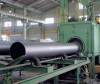 Steel pipe shot blasting machine