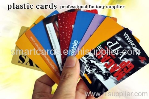 pvc cards, plastic cards