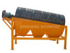 Mining trommel screen for separating waste
